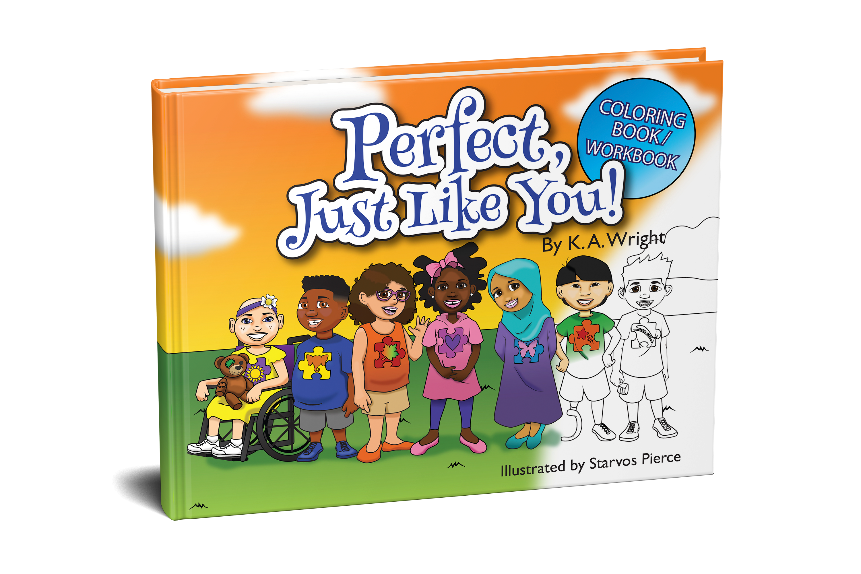 Perfect, Just Like You! Coloring Book/Workbook