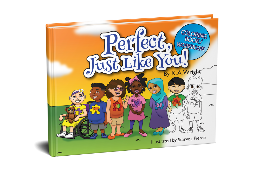 Perfect, Just Like You! Coloring Book/Workbook