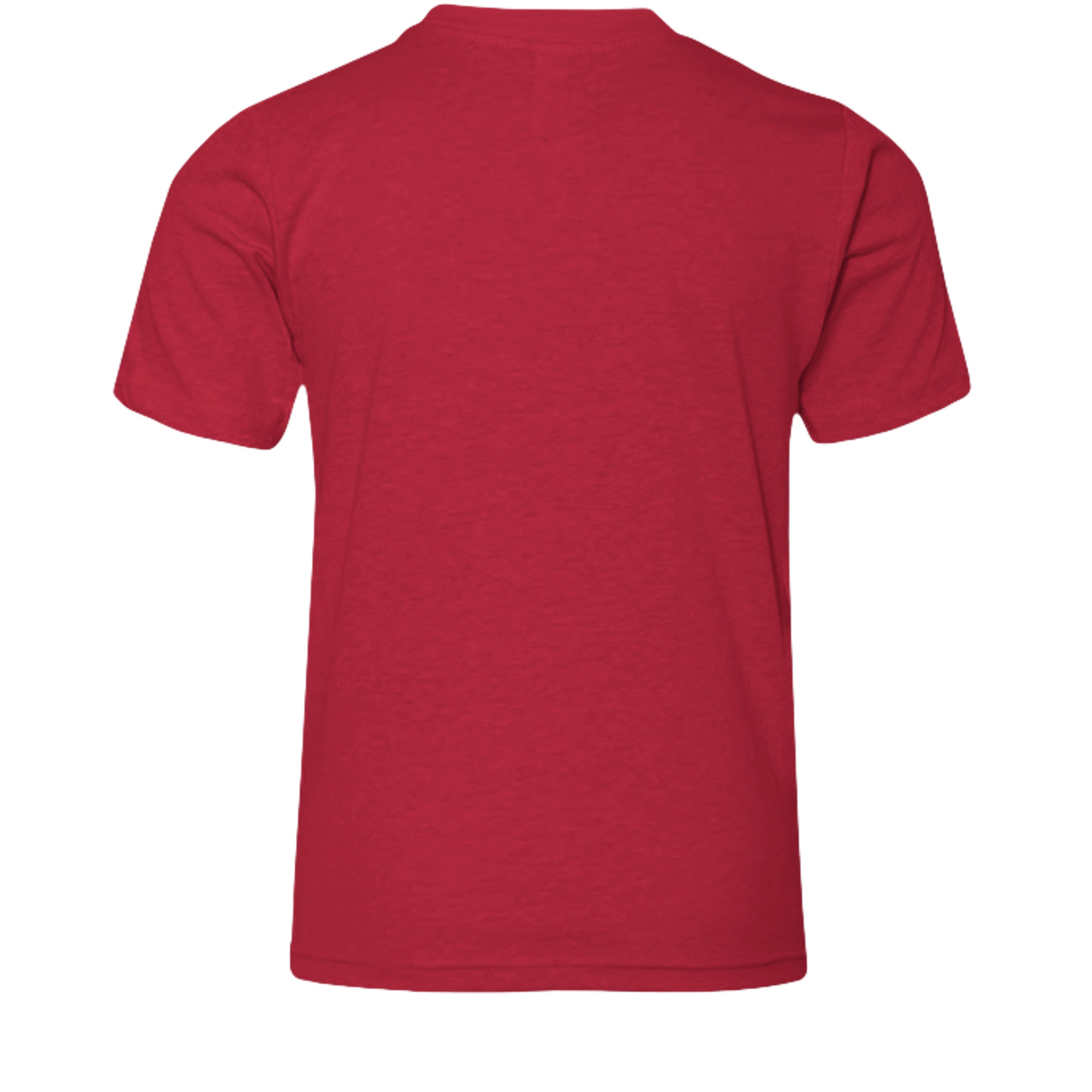 Heather Red - 3001YCVC - BACK
