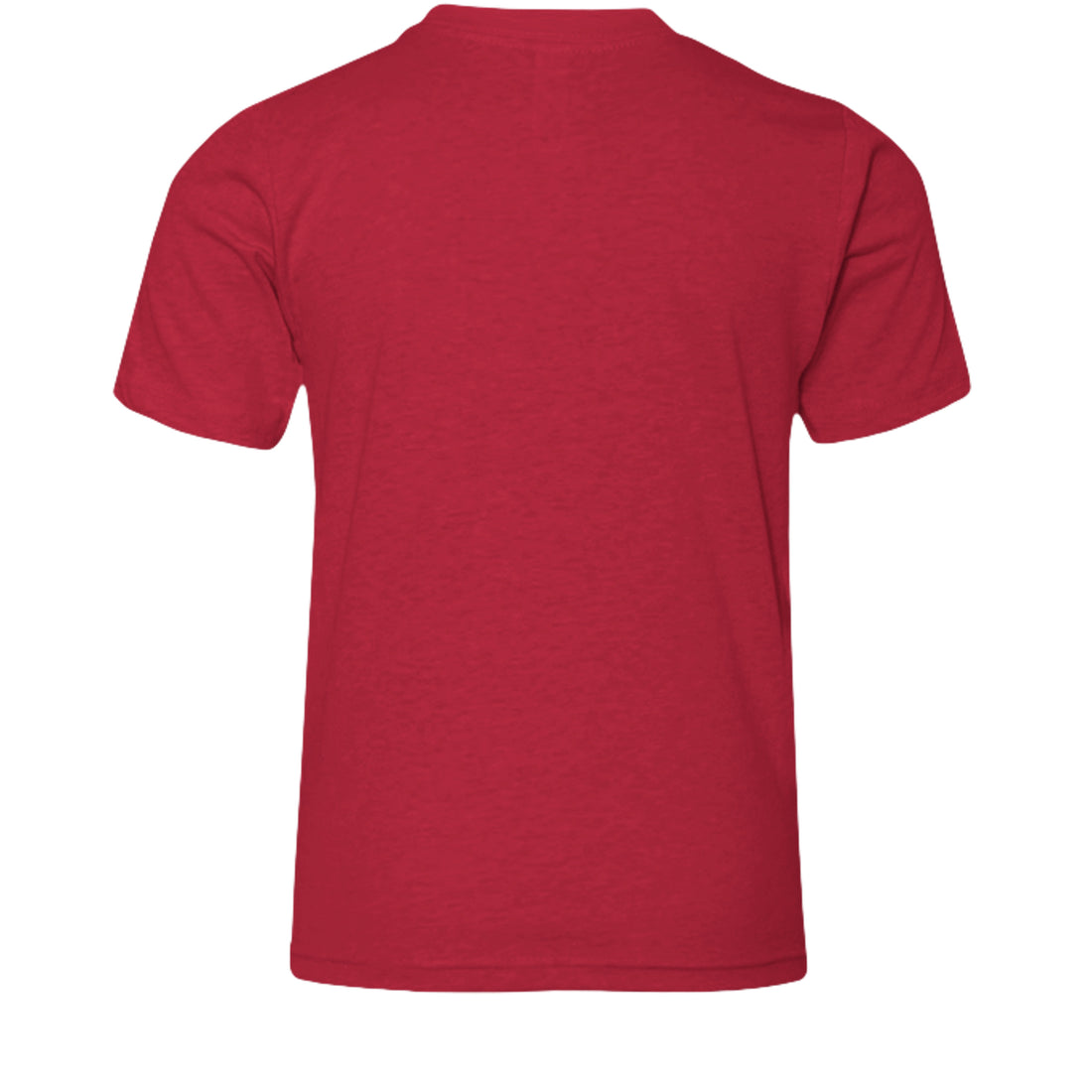 Heather Red - 3001YCVC - BACK