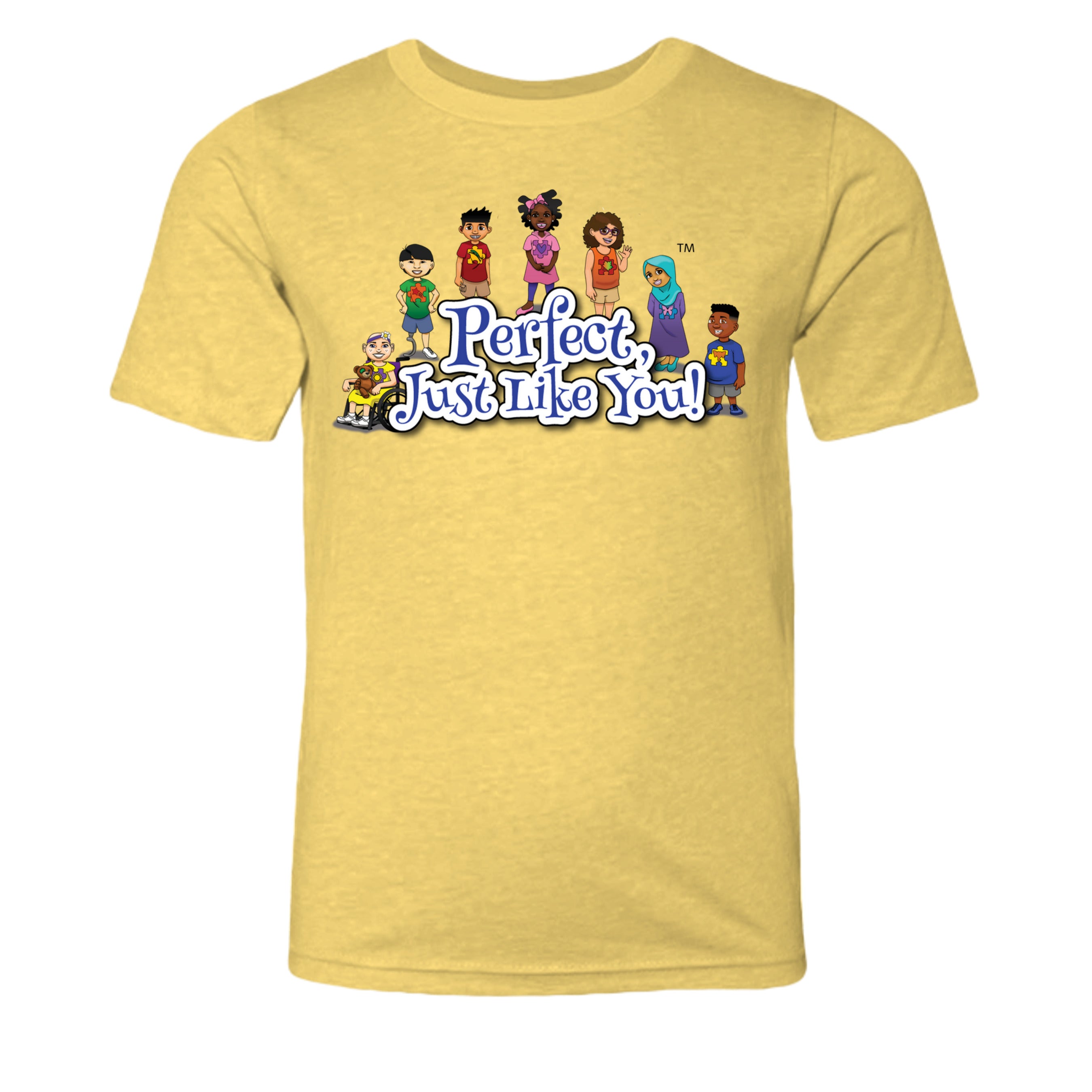 Heather Yellow Gold - 3001YCVC - FRONT