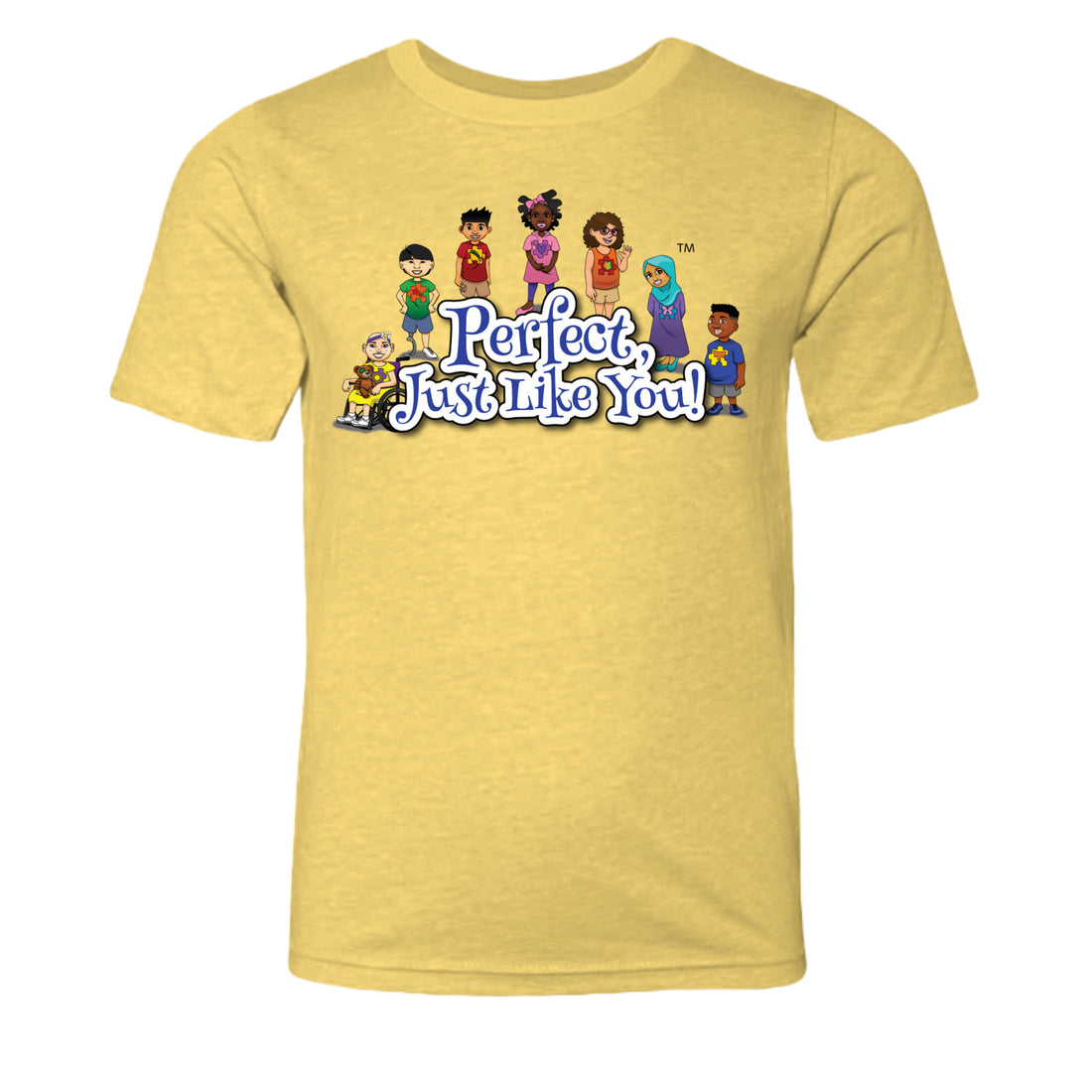 Heather Yellow Gold - 3001YCVC - FRONT
